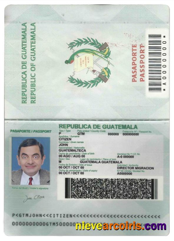 Guatemala passport